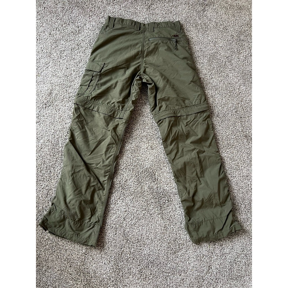 Mountain Khakis Lightweight Convertible Cargo Pants Green Men's Size 28x29 - Picture 2 of 8